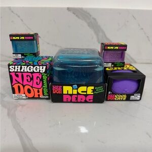 NeeDoh Set/Bundle of 5, New in Box